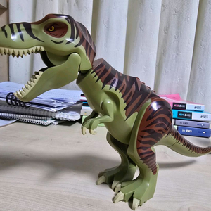 5887 공룡 방어 본부 레고 피규어 티라노 사우루스