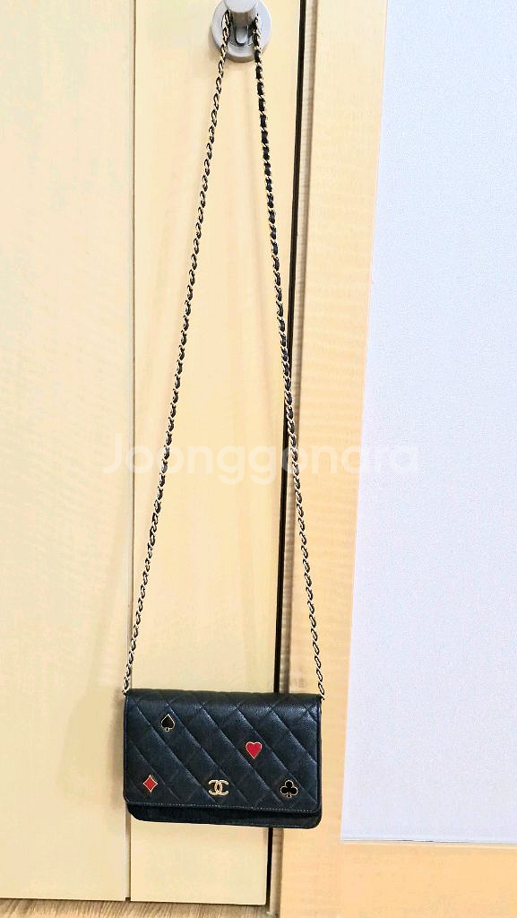 샤넬 클래식 캐비어 WOC 코코 카지노(시즌 하트) 내--8