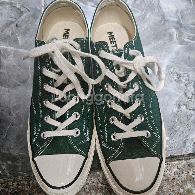 MEETZ 캔버스화 그린 265--0