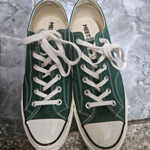 MEETZ 캔버스화 그린 265