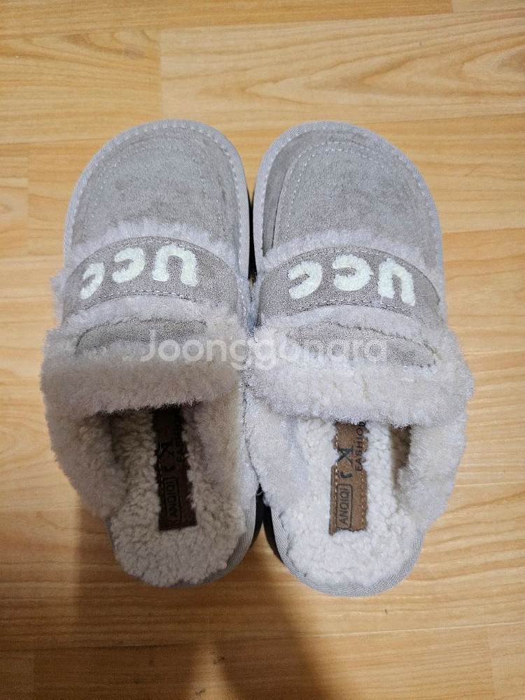 어그 털 슬리퍼--0