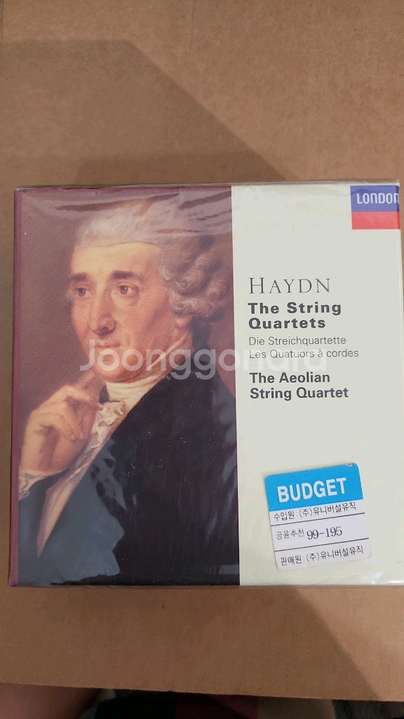 하이든 현악사중주 전집 22cd--0