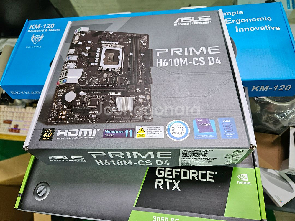 포유컴퓨터 게이밍 데스크탑 RTX3050,i5-12세대--6