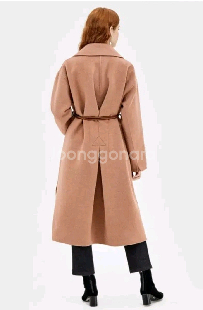 sjsj 울캐시미어 코트 66정도--1