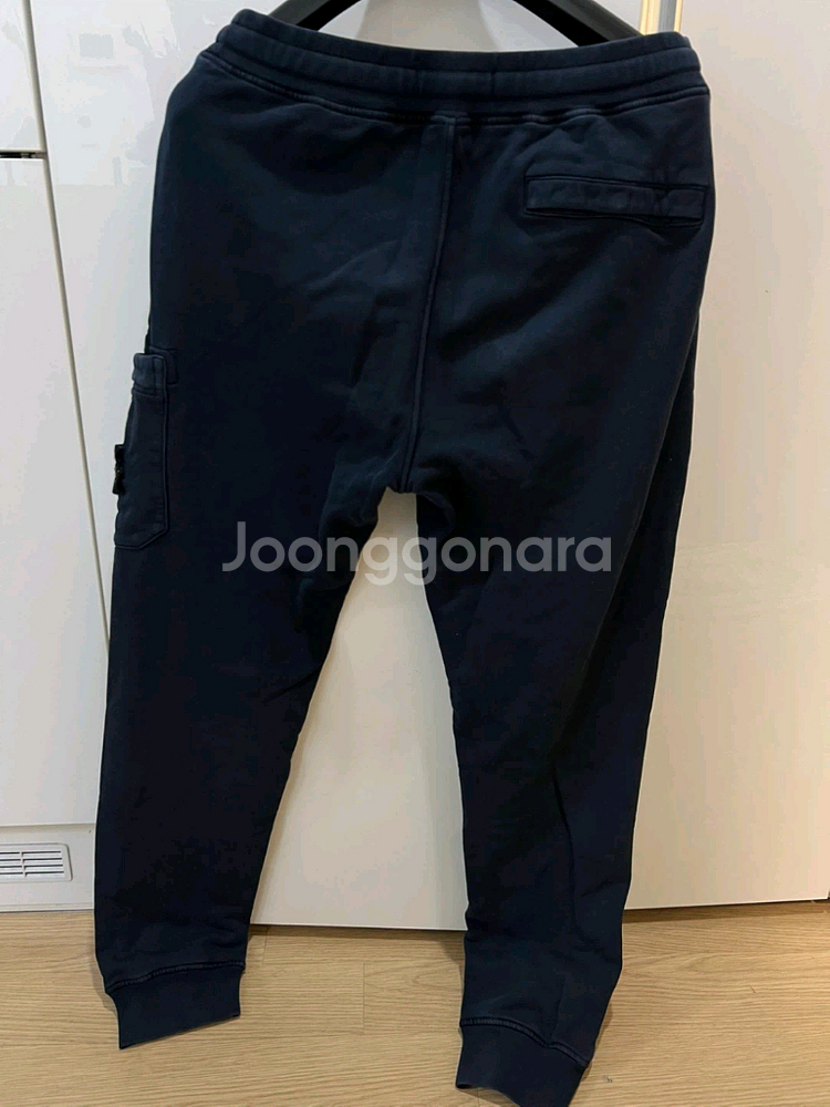스톤아일랜드 네이비 스웻조거팬츠 32~34--1