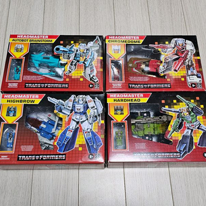 트랜스포머 레트로 패키징 헤드마스터즈 외 팝니다.