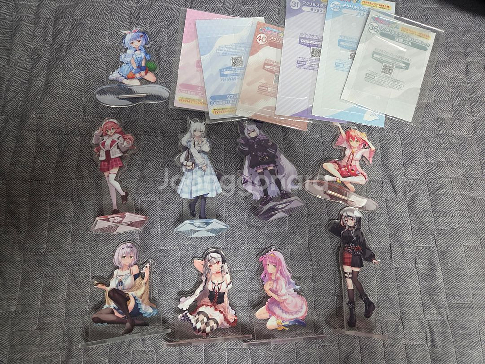 홀로라이브 로손 아크릴 스탠드 일괄--0