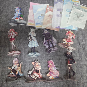 홀로라이브 로손 아크릴 스탠드 일괄