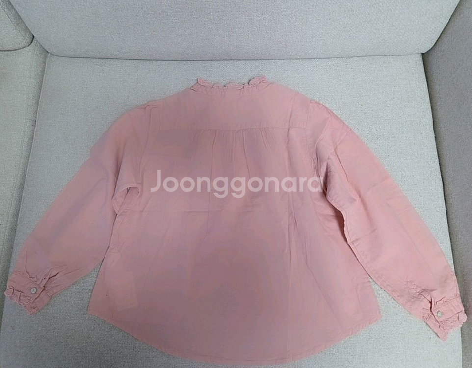 (새상품)BONTON 봉통 핑크 블라우스 8y--2