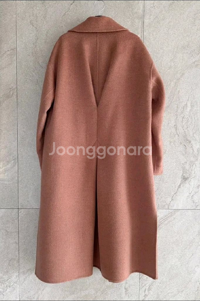 sjsj 울캐시미어 코트 66정도--5