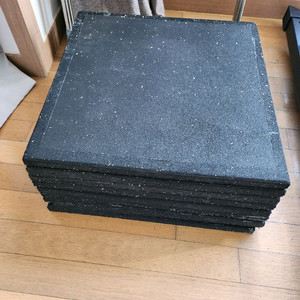 헬스 고무매트 50x50x3cm 9장