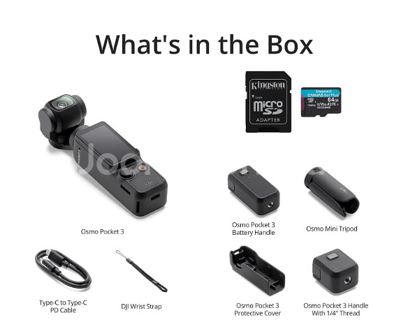 DJI 오즈모 포켓 3 캡쳐 모어 콤보 미개봉 새상품--3