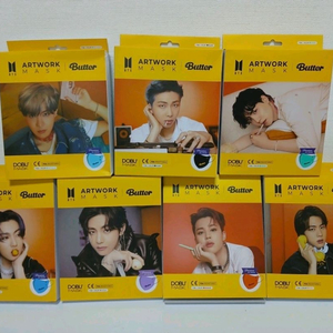 BTS 버터 마스크 맴버 전원