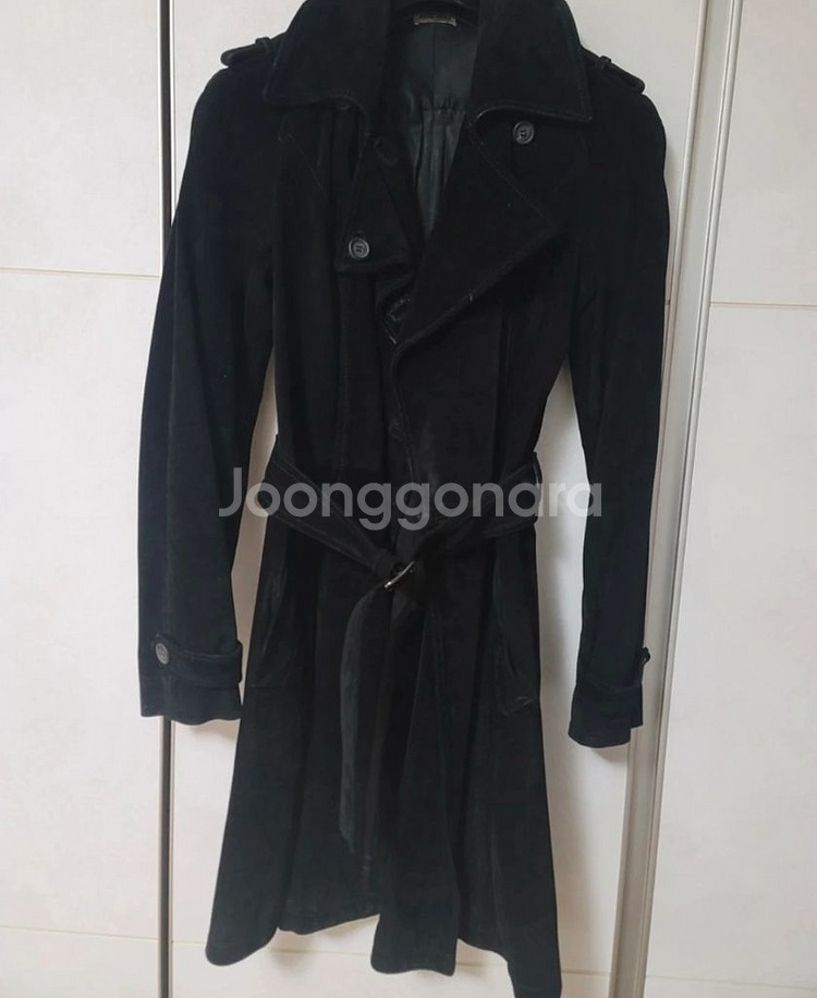 미우미우 스웨이드 자켓 스웨이드코트--0