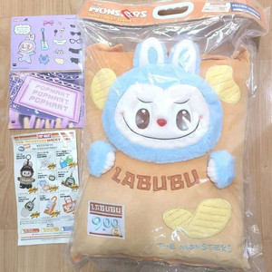 팝마트 정품 라부부 수상한편의점 과자칩 쿠션 (한정판