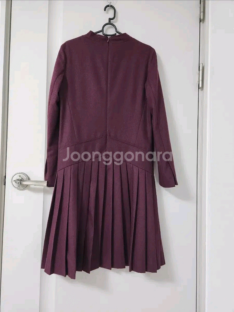 sjsj 모직 원피스 55--1