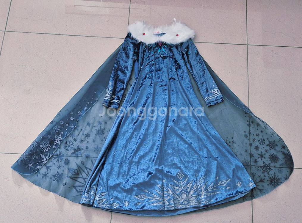 할로윈 엘사드레스 140사이즈 새상품--2