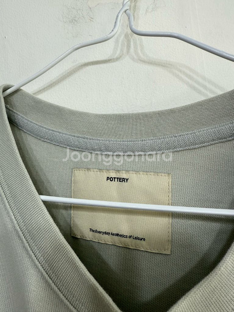 포터리 파인코튼 반팔 컴포트 티셔츠 5사이즈--1