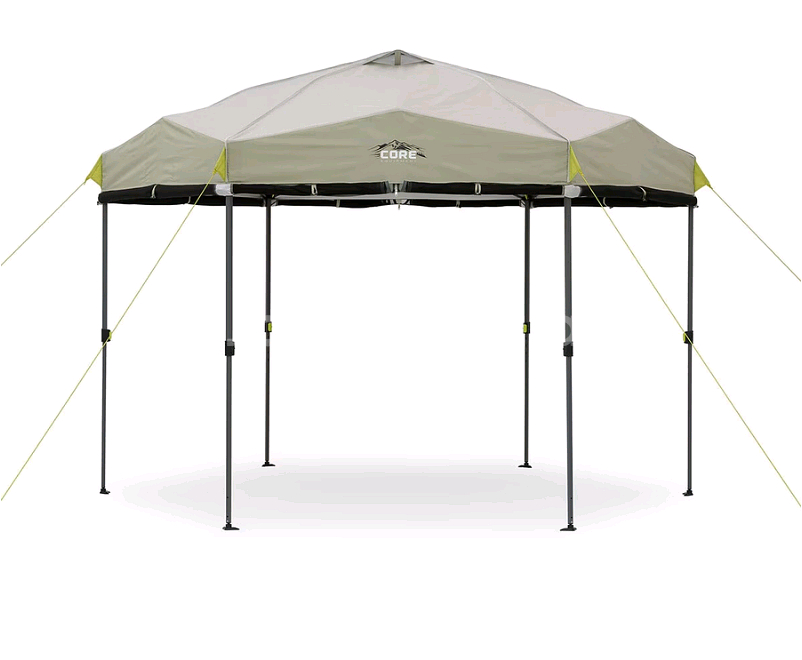 코어 원터치 스크린하우스 캠핑 쉘터 그늘막 천막 새상품--6
