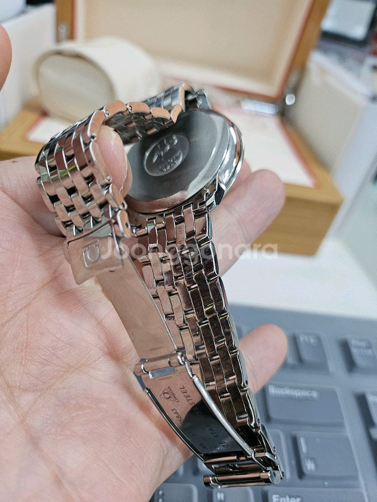 오메가 드빌 프레스티지 스틸 판매합니다--3