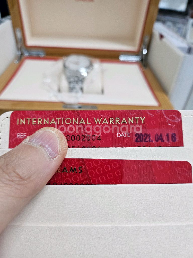 오메가 드빌 프레스티지 스틸 판매합니다--4