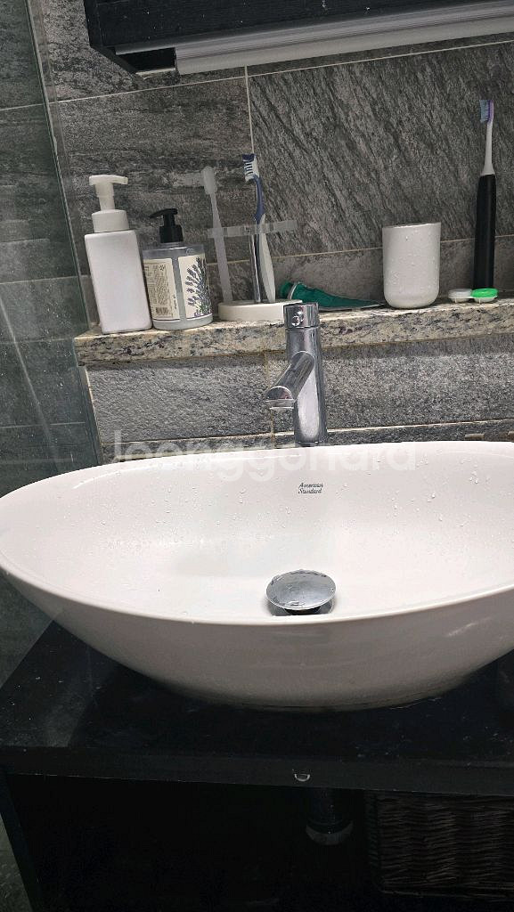 아메리칸 스탠다드 탑볼 세면기 F608.수전포함.세면대--1