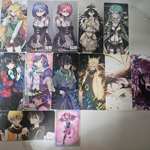 애니/게임/웹툰 캐릭터 카드텍 서코 굿즈 모음[단간론파