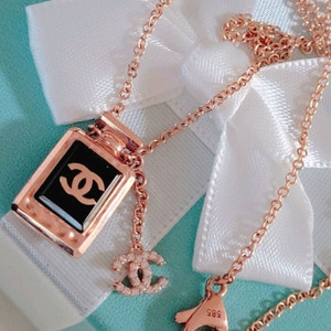 14k핑크골드 목걸이