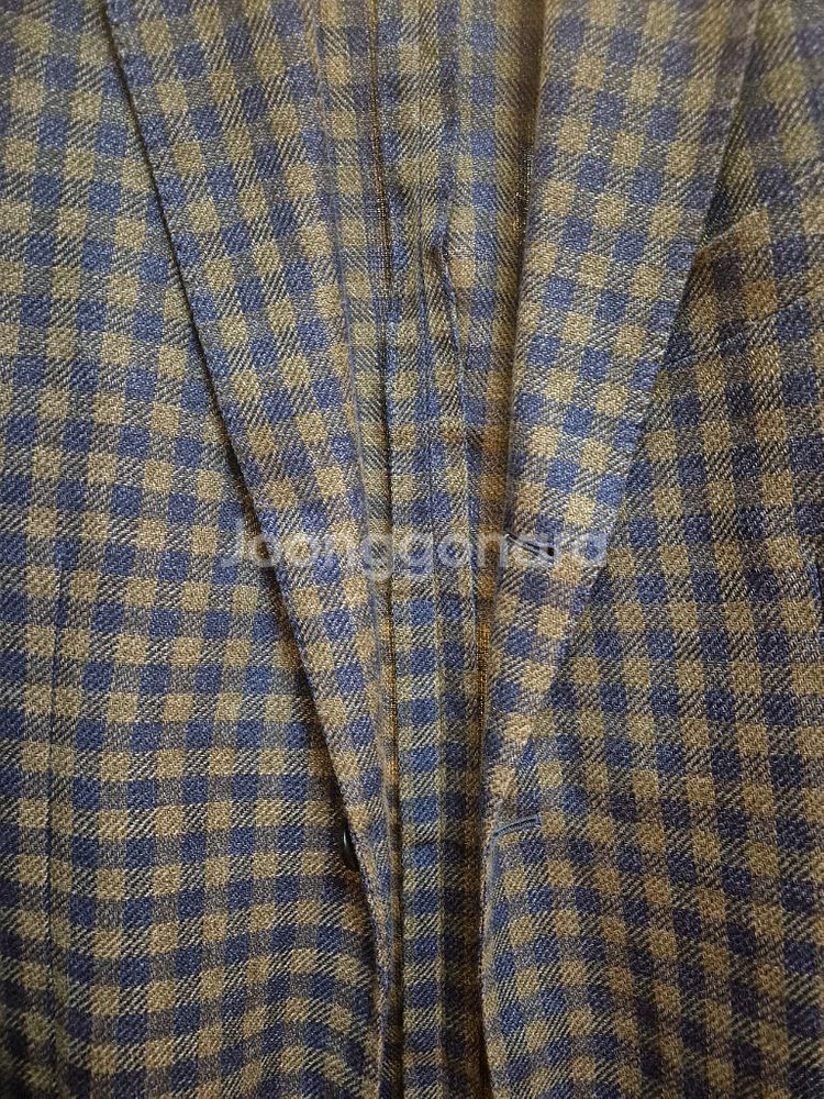 Lardini 남성 체크자켓--1