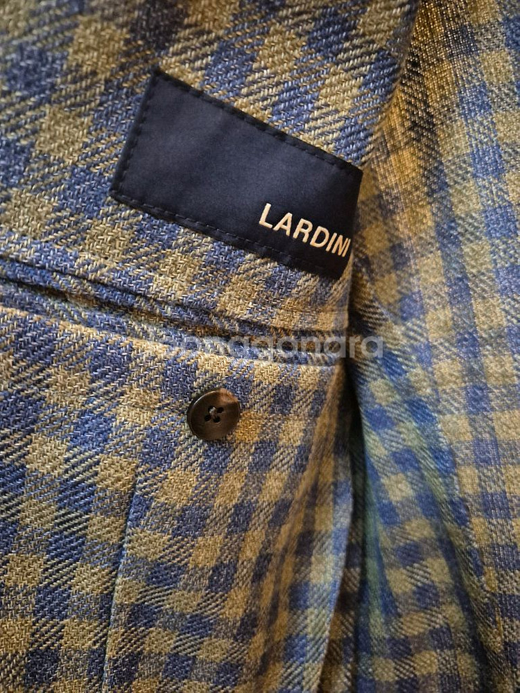 Lardini 남성 체크자켓--2
