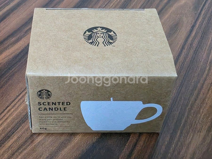 스타벅스 향초 2개 일괄판매 <미개봉>--3