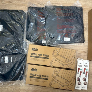 에이블 유모카 모기장 방풍커버 식판트레이 커넥터 고리등