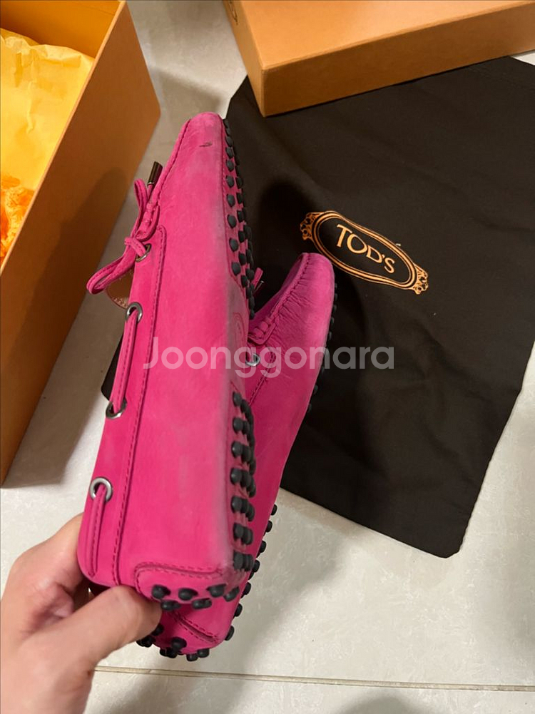 정품)토즈 드라이빙슈즈 36 사이즈--5