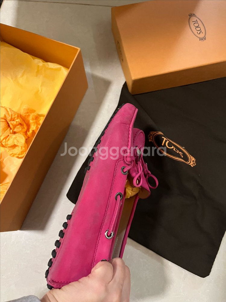 정품)토즈 드라이빙슈즈 36 사이즈--6