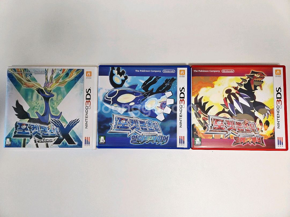 닌텐도 3ds xl 피카츄 에디션 + 게임칩--5