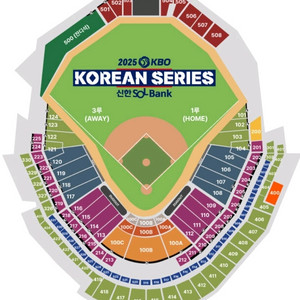 한국시리즈 4차전 외야지정석 단석 1석 한화 LG