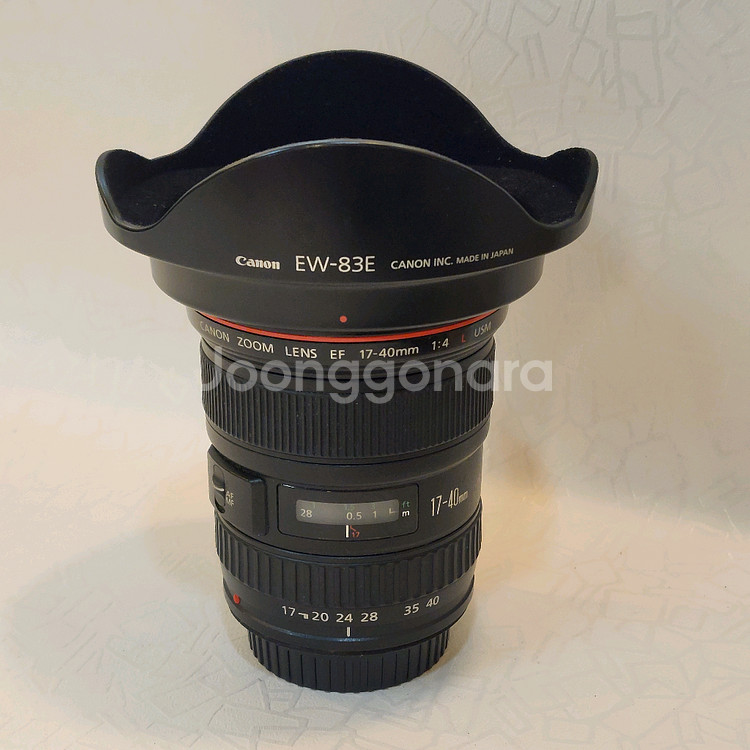 캐논 EF 17-40 F4L USM--1