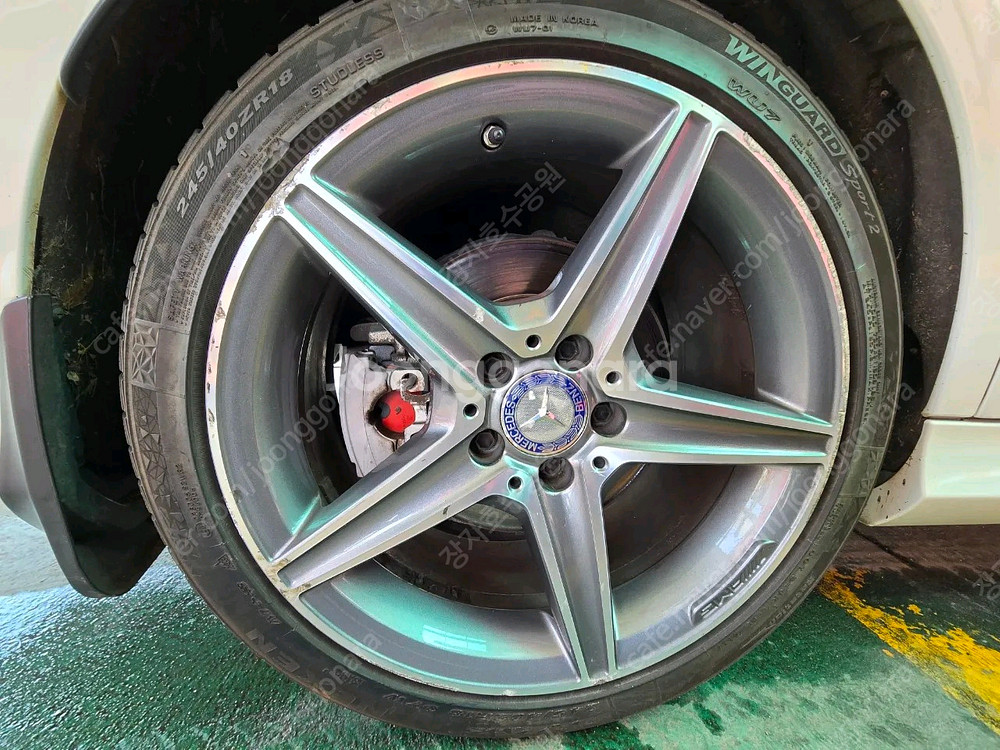벤츠 C클래스 w205 C250d 순정 별휠--2