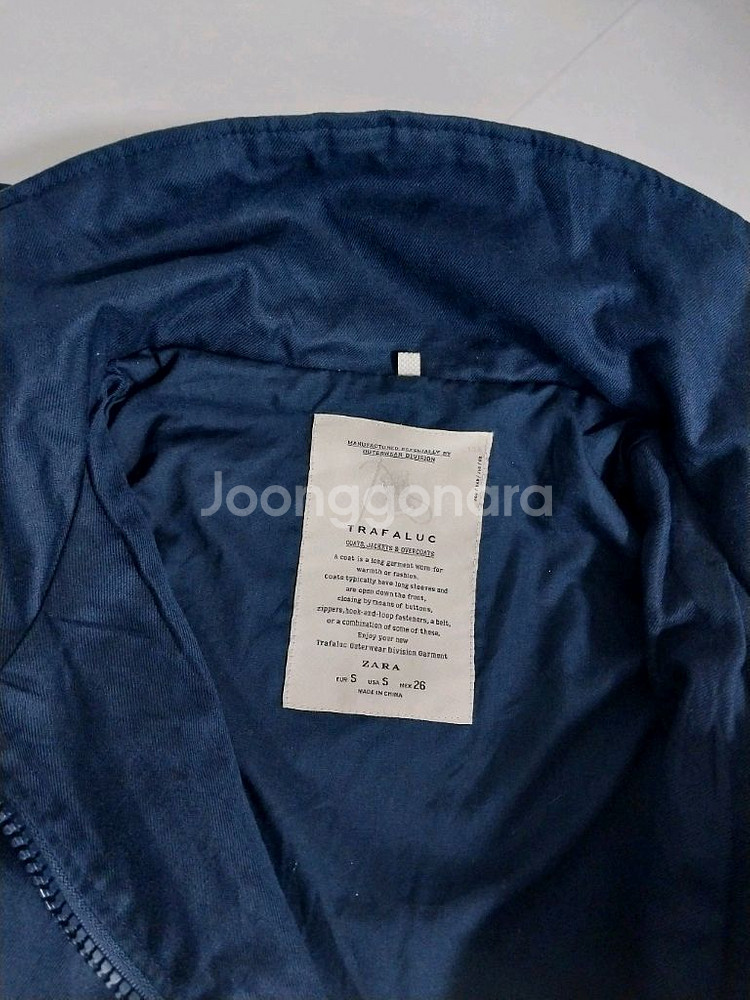 새옷 자라ZARA 후드 두꺼운 겹점퍼--1