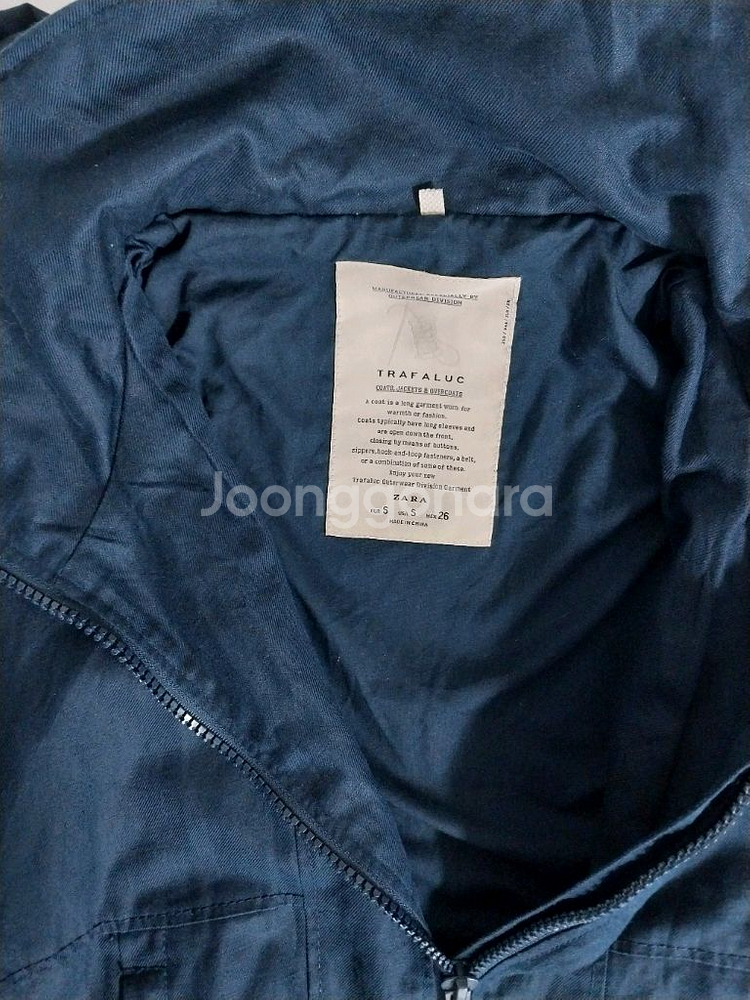 새옷 자라ZARA 후드 두꺼운 겹점퍼--4