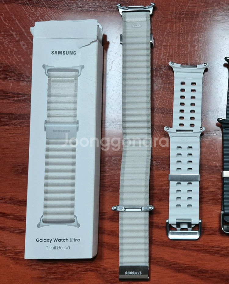 갤럭시워치7 울트라 정품 스트랩 2종--1