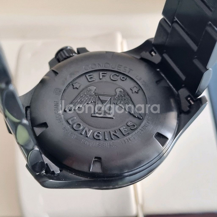 론진 콘퀘스트 V.H.P GMT PVD 43mm--7