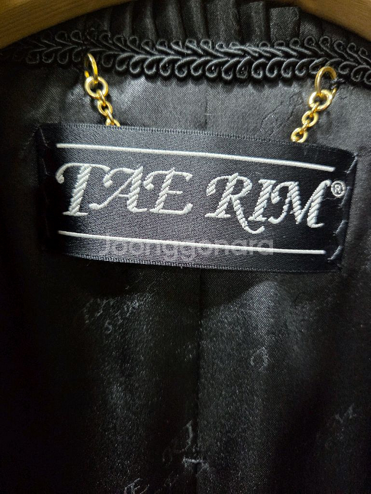 태림 블랙그라마 밍크코트--4