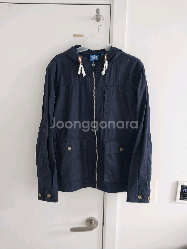 새옷 아디다스 후드 겹 두꺼운 점퍼 100--0