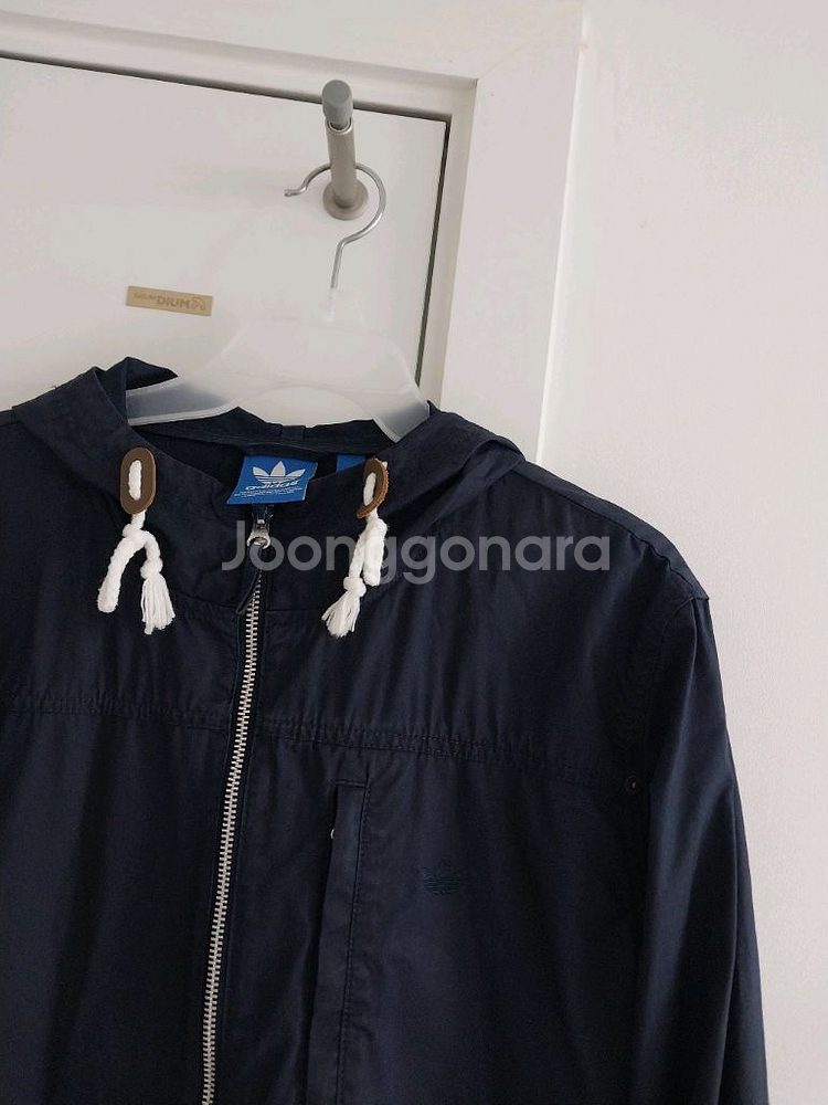 새옷 아디다스 후드 겹 두꺼운 점퍼 100--1