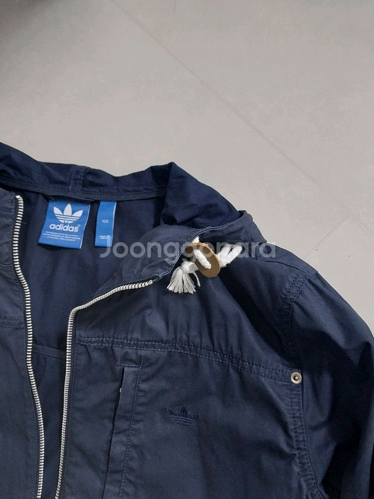 새옷 아디다스 후드 겹 두꺼운 점퍼 100--4