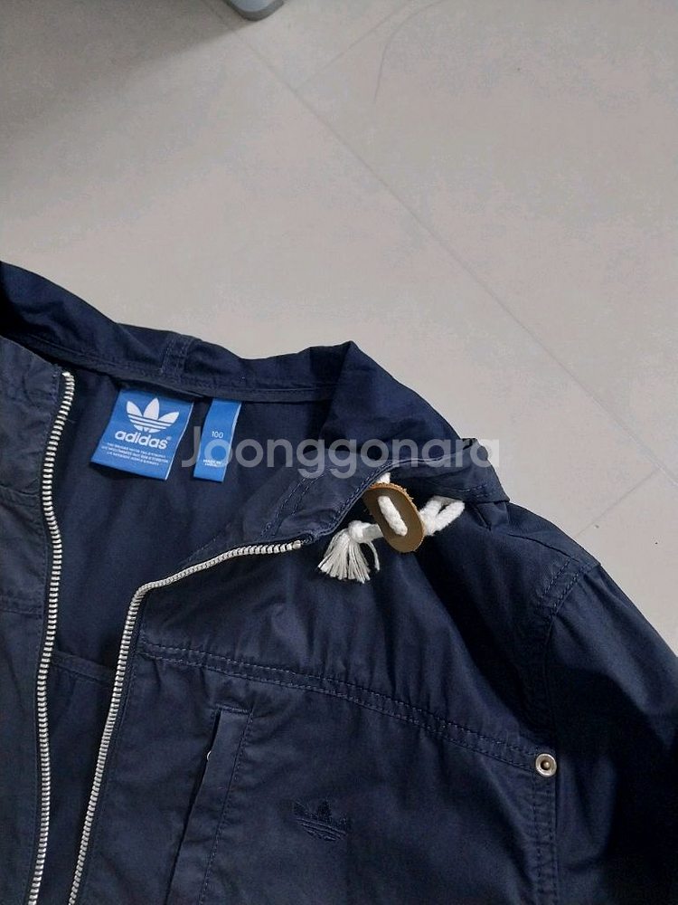 새옷 아디다스 후드 겹 두꺼운 점퍼 100--3