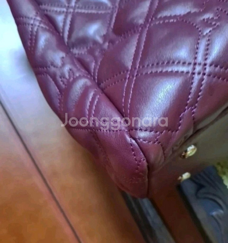 메트로시티 퀼팅 체인백 새상품--2