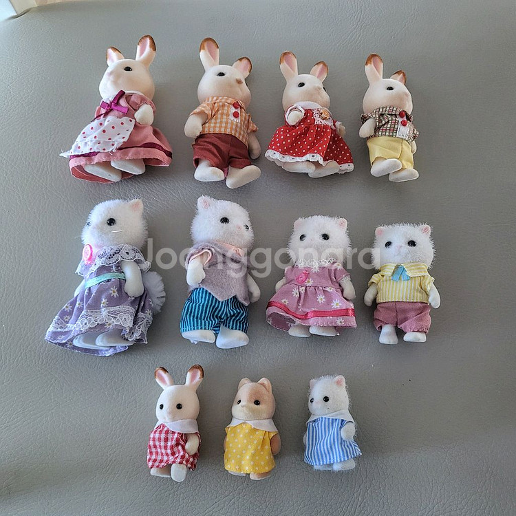 실바니안패밀리 인형, 라즈베리하우스, 캠핑카 일괄--2