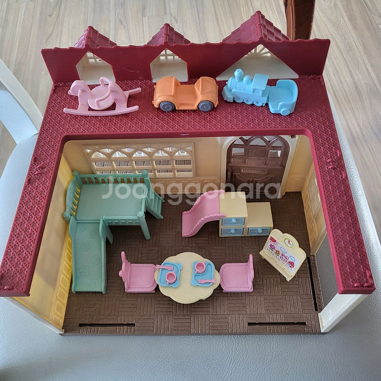 실바니안패밀리 인형, 라즈베리하우스, 캠핑카 일괄--0